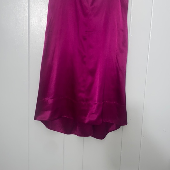 Banana Republic Women’s Purple Sleeveless 100% Silk Evening Dress Size XL NWT - Picture 3 of 9
